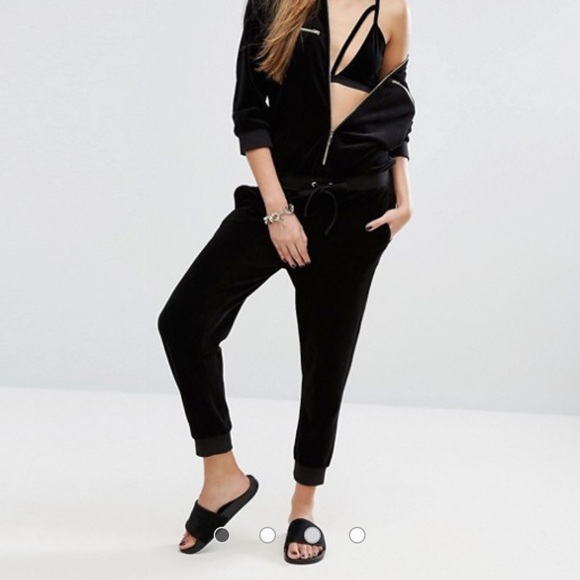 Juicy Couture Velvet Jumpsuit - Picture 2 of 8
